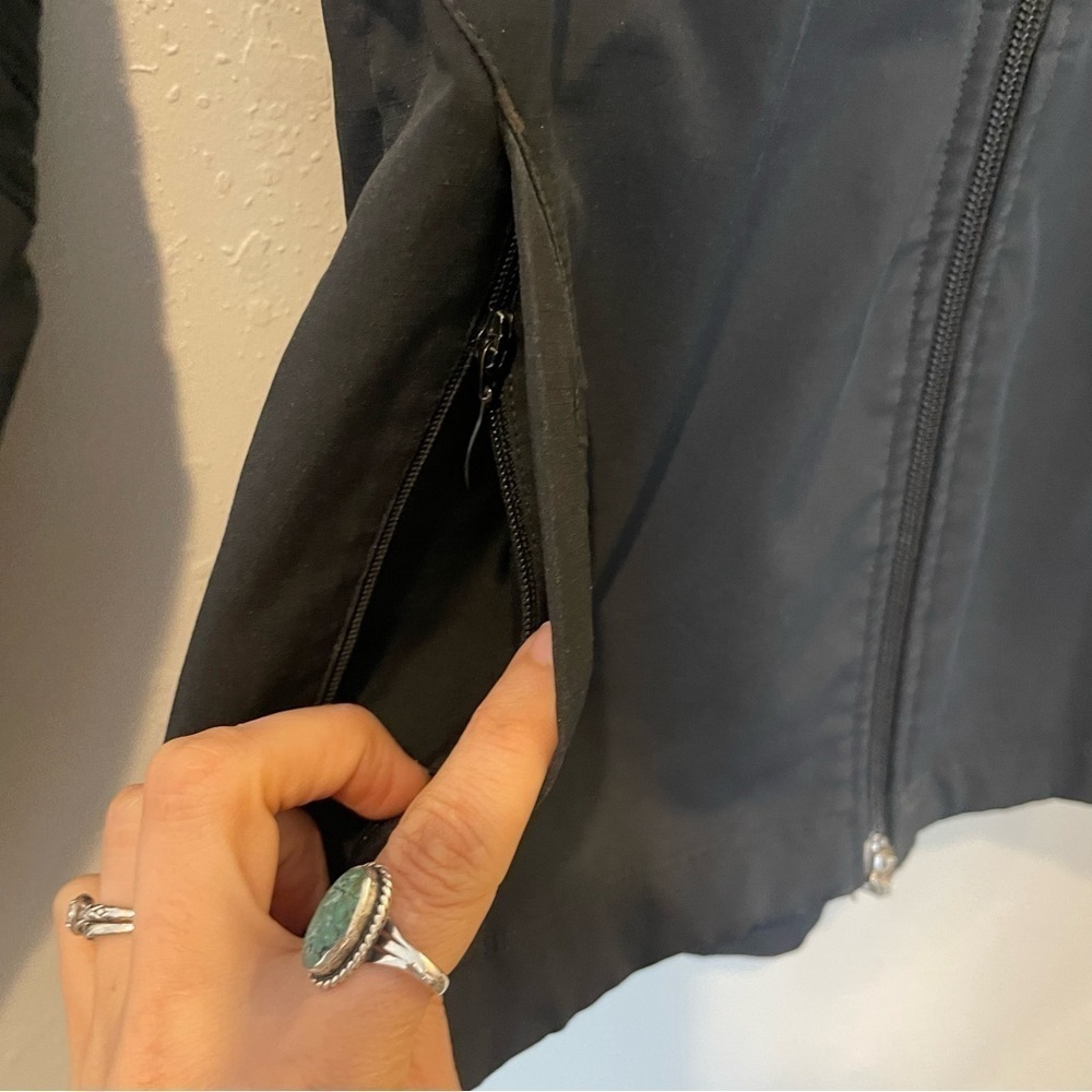 3/$20 Adidas Black Zip Up Soft Shell Jacket - Picture 4 of 9